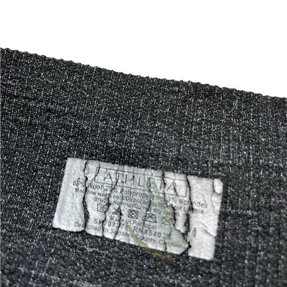 ATHLETA Diamond Peak Leggings Black Gray Size Medium - Picture 6 of 6